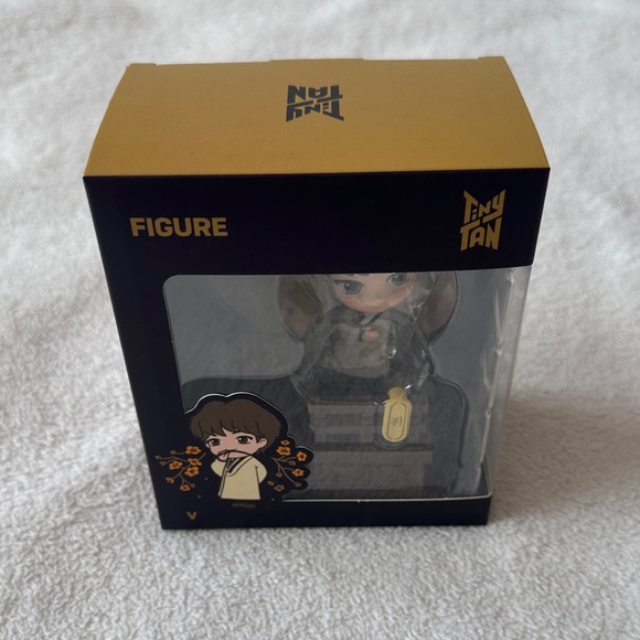 BTS Tiny Tan Dalmajung V Figure | KPOP | Taehyung | Figurine | ARMY - Picture 5 of 6